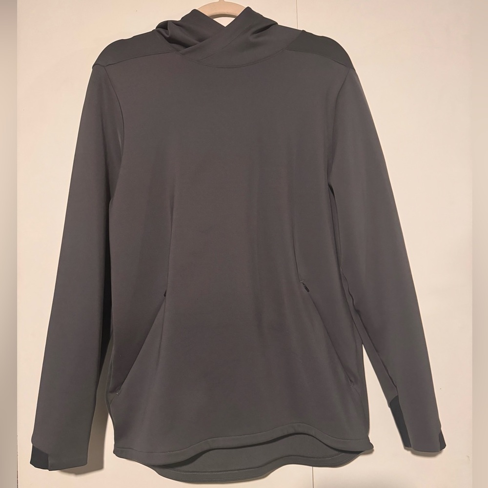 Under Armour Athlete Recovery Elite Men Hoodie Charcoal